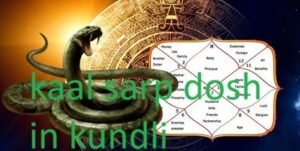 kaal sarp dosh in kundli