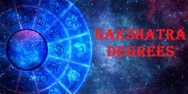 nakshatra degrees
