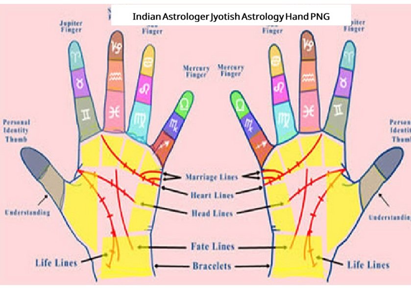 Indian Astrologer Jyotish Astrology Hand PNG